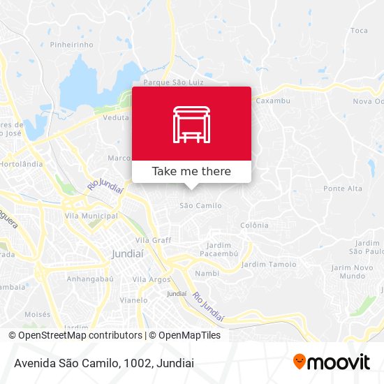 Avenida São Camilo, 1002 map