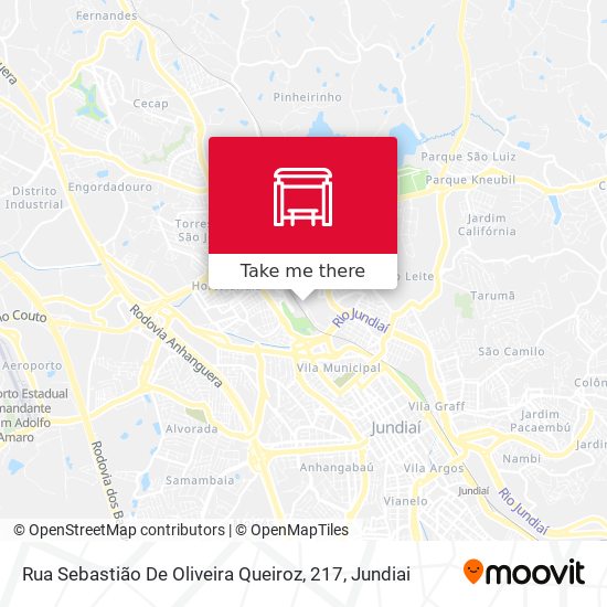 Rua Sebastião De Oliveira Queiroz, 217 map