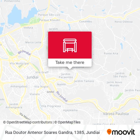 Rua Doutor Antenor Soares Gandra, 1385 map