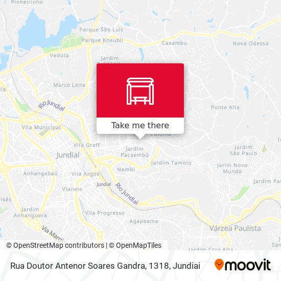 Rua Doutor Antenor Soares Gandra, 1318 map