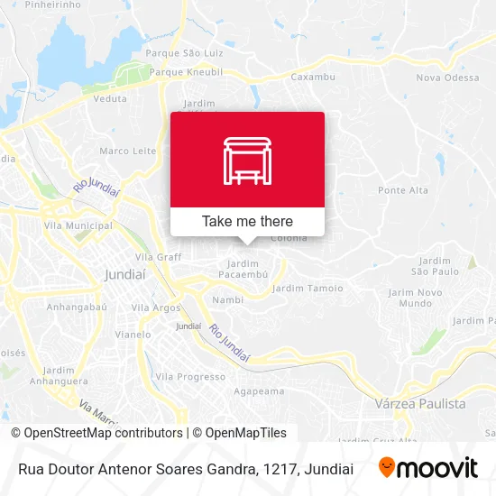 Rua Doutor Antenor Soares Gandra, 1217 map