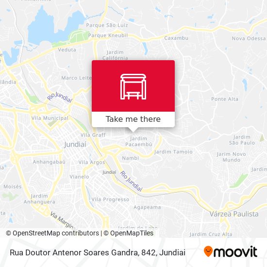 Rua Doutor Antenor Soares Gandra, 842 map