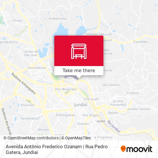 Avenida Antônio Frederico Ozanam | Rua Pedro Gatera map
