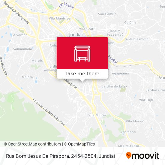 Mapa Rua Bom Jesus De Pirapora, 2454-2504