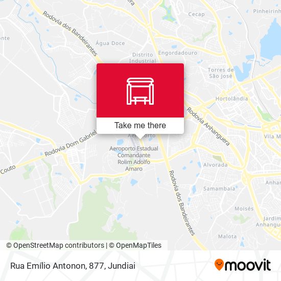 Rua Emílio Antonon, 877 map
