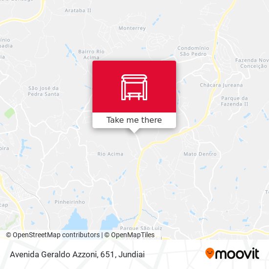 Avenida Geraldo Azzoni, 651 map