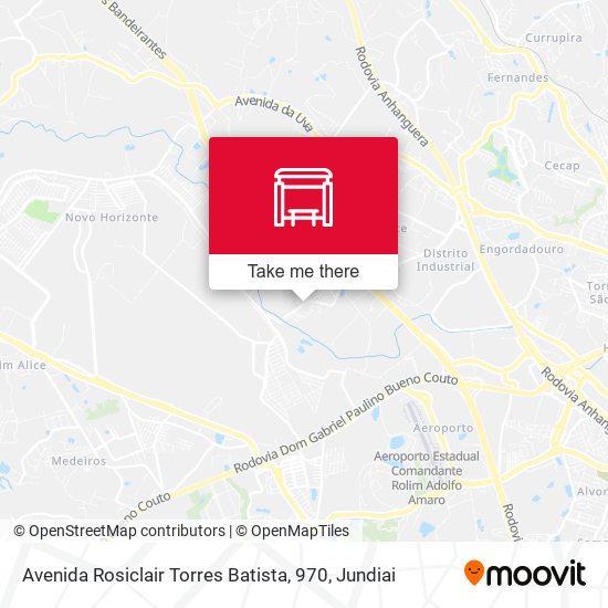 Avenida Rosiclair Torres Batista, 970 map