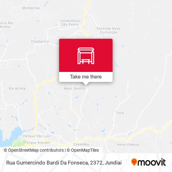 Rua Gumercindo Bardi Da Fonseca, 2372 map