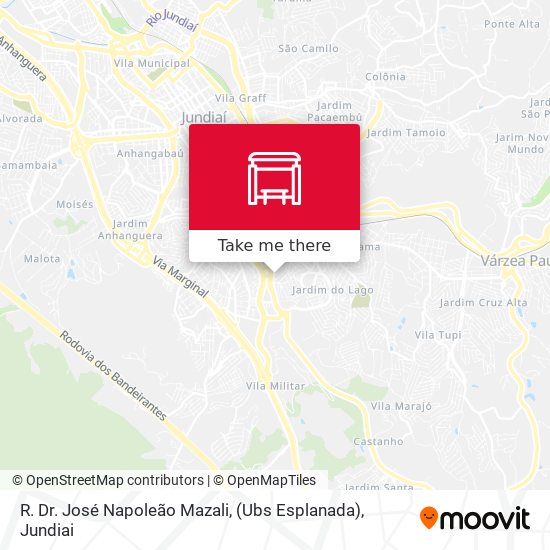 R. Dr. José Napoleão Mazali, (Ubs Esplanada) map