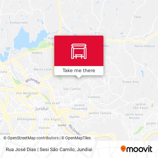 Rua José Dias | Sesi São Camilo map