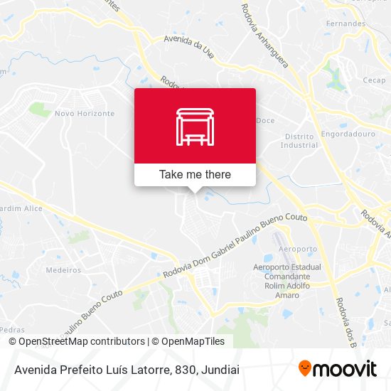 Avenida Prefeito Luís Latorre, 830 map