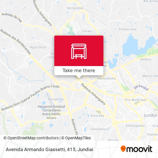 Avenida Armando Giassetti, 415 map