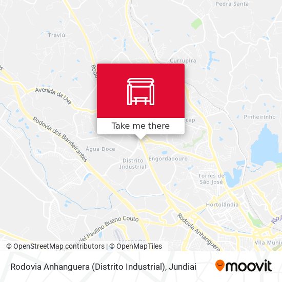 Rodovia Anhanguera (Distrito Industrial) map