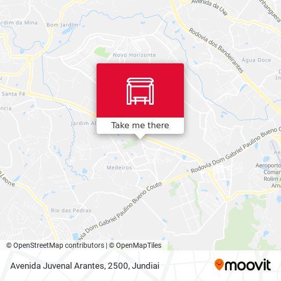 Avenida Juvenal Arantes, 2500 map