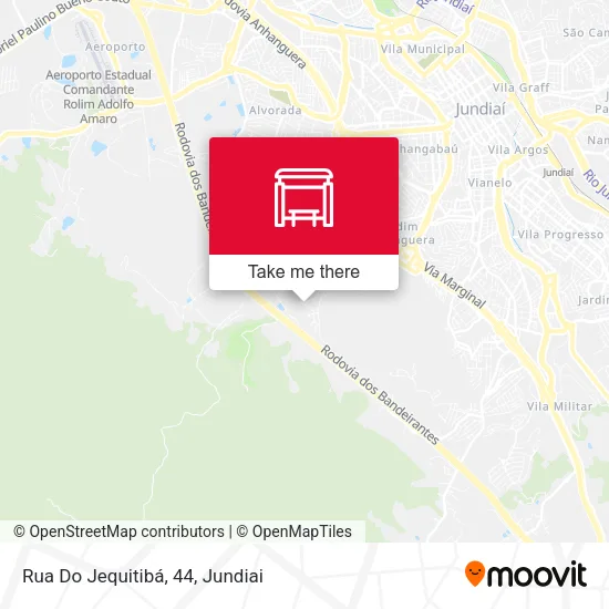 Mapa Rua Do Jequitibá, 44