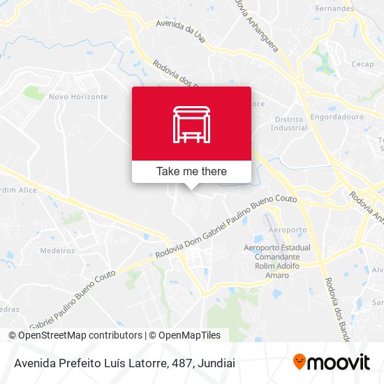 Avenida Prefeito Luís Latorre, 487 map