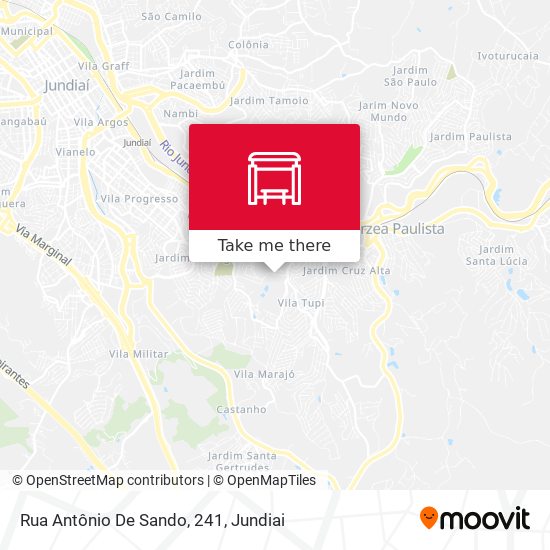 Rua Antônio De Sando, 241 map
