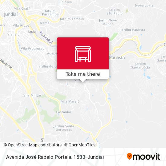 Avenida José Rabelo Portela, 1533 map
