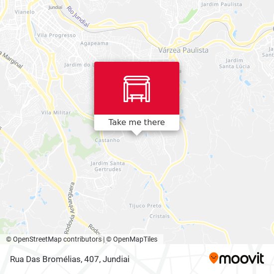 Rua Das Bromélias, 407 map