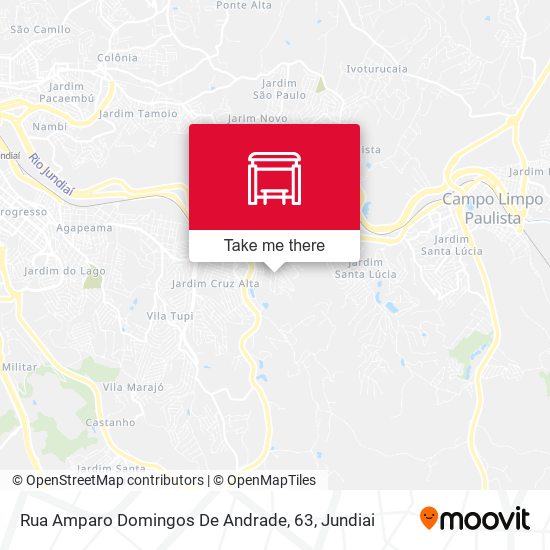 Rua Amparo Domingos De Andrade, 63 map