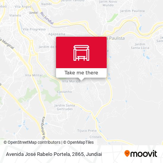 Avenida José Rabelo Portela, 2865 map