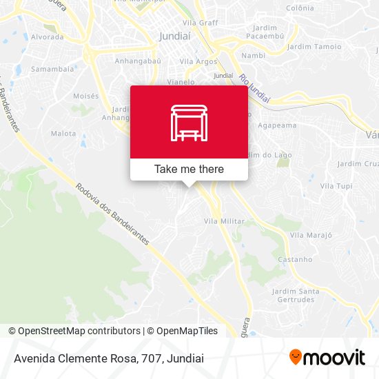 Avenida Clemente Rosa, 707 map