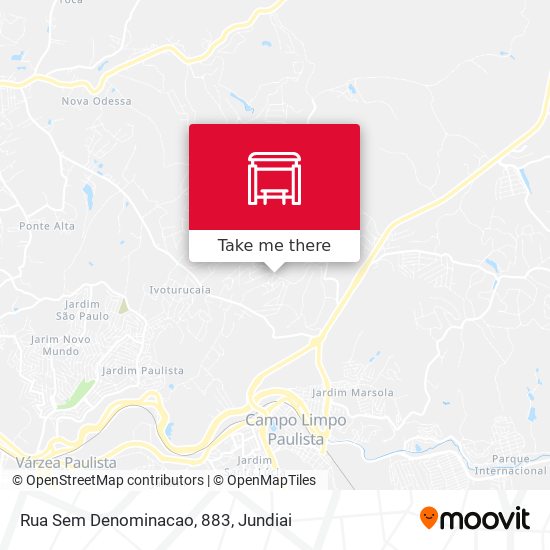 Rua Sem Denominacao, 883 map