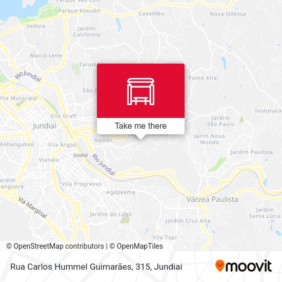 Rua Carlos Hummel Guimarães, 315 map