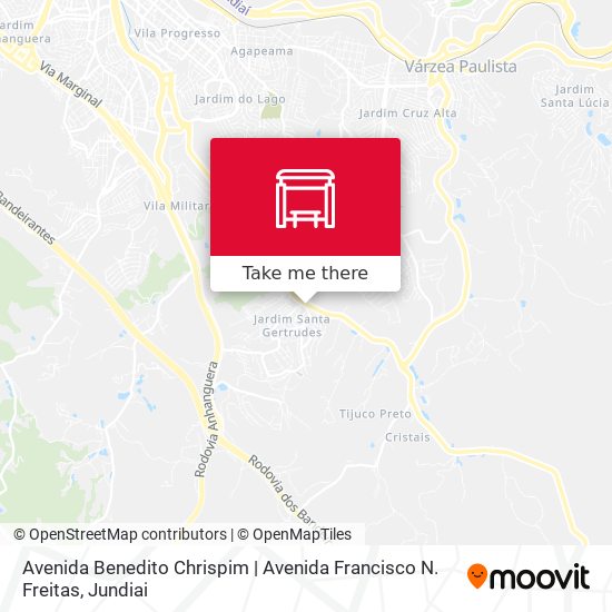 Avenida Benedito Chrispim | Avenida Francisco N. Freitas map
