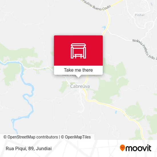 Rua Piqui, 89 map
