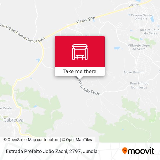 Estrada Prefeito João Zachi, 2797 map
