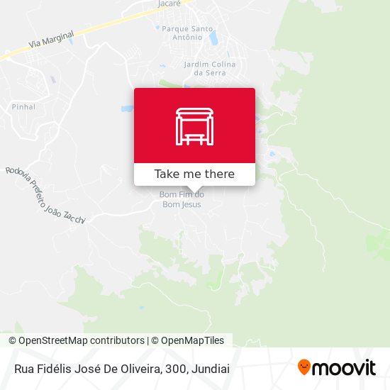 Rua Fidélis José De Oliveira, 300 map