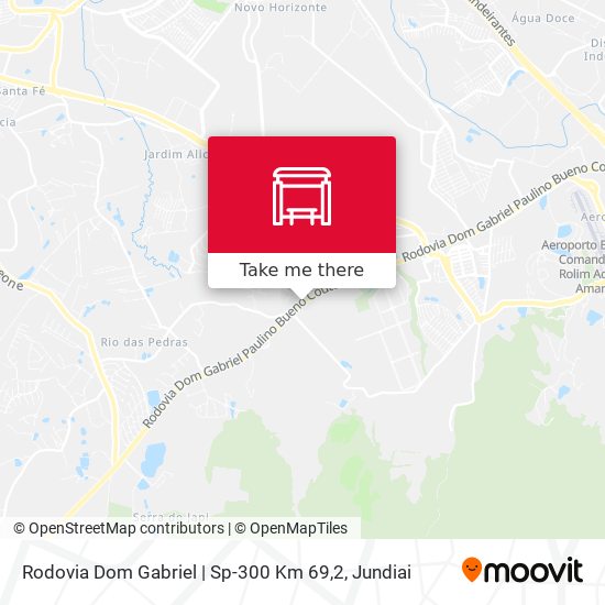 Rodovia Dom Gabriel | Sp-300 Km 69,2 map