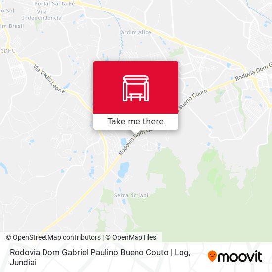 Rodovia Dom Gabriel Paulino Bueno Couto | Log map