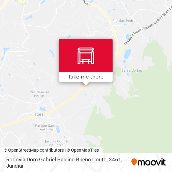 Rodovia Dom Gabriel Paulino Bueno Couto, 3461 map