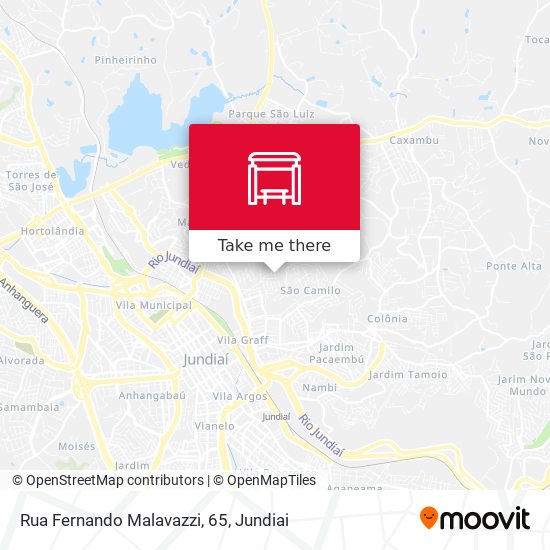 Rua Fernando Malavazzi, 65 map