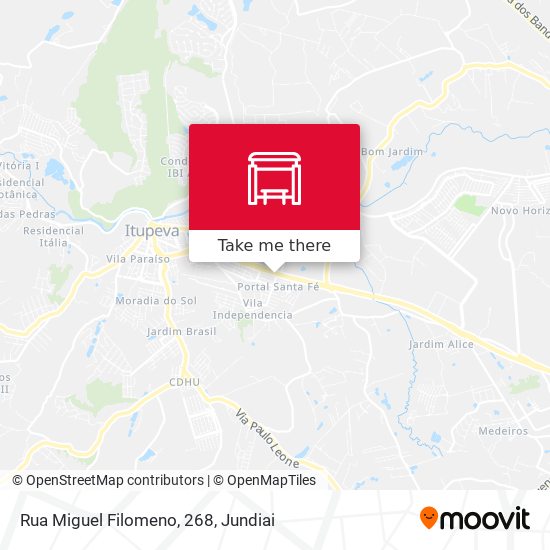 Rua Miguel Filomeno, 268 map