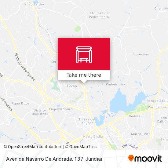 Avenida Navarro De Andrade, 137 map