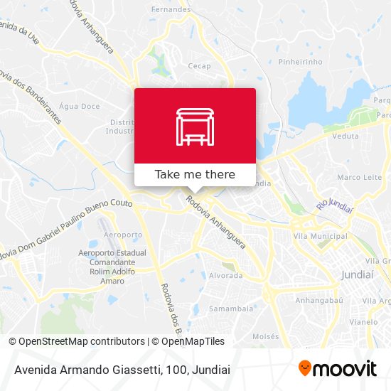 Avenida Armando Giassetti, 100 map