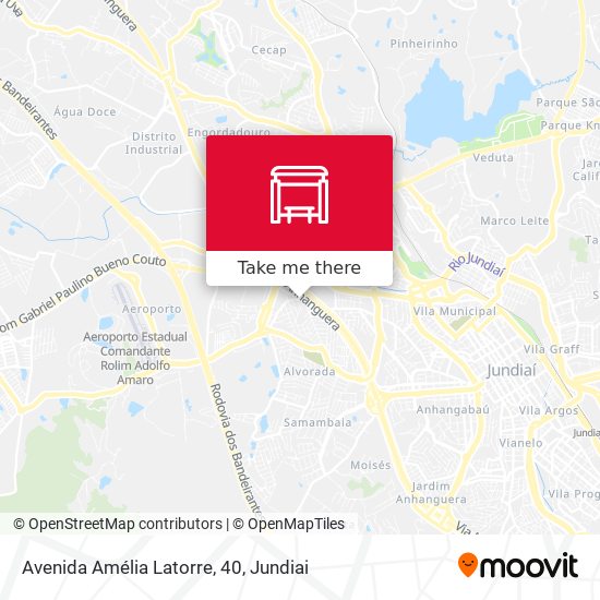 Avenida Amélia Latorre, 40 map