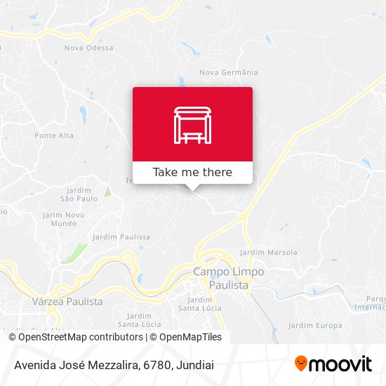 Avenida José Mezzalira, 6780 map