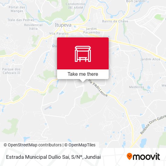 Estrada Municipal Duílio Sai, S / Nº map