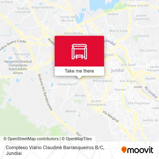 Complexo Viário Claudinê Barranqueiros B / C map
