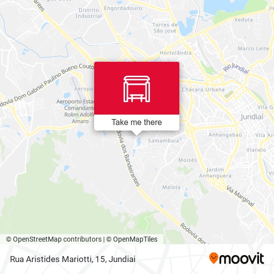 Rua Aristides Mariotti, 15 map
