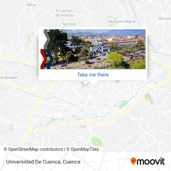 Universidad De Cuenca map