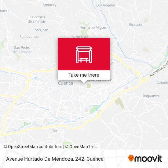 Avenue Hurtado De Mendoza, 242 map