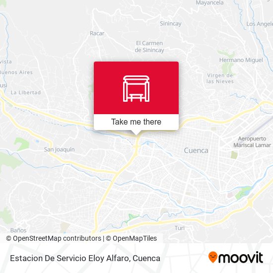 Estacion De Servicio Eloy Alfaro map