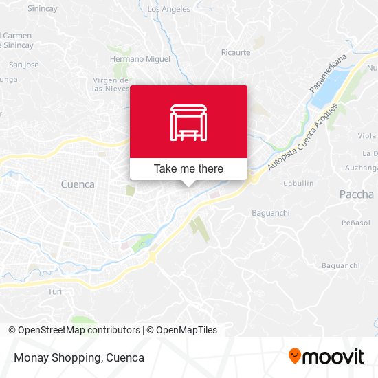 Monay Shopping map