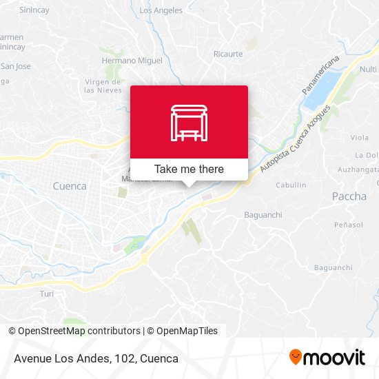 Avenue Los Andes, 102 map