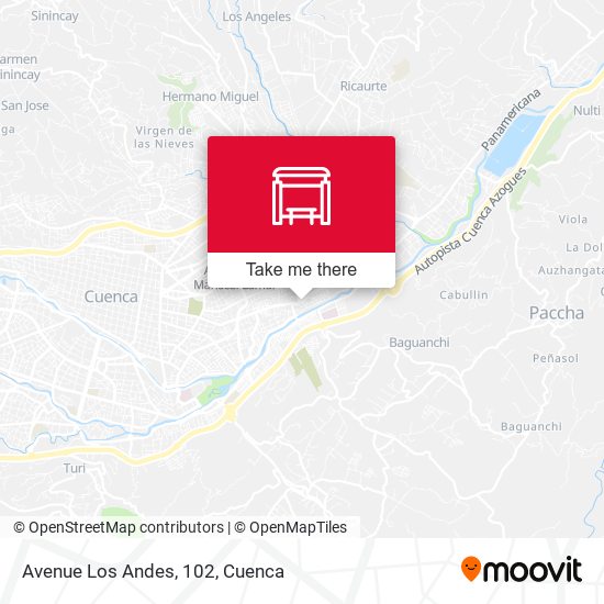 Mapa de Avenue Los Andes, 102